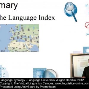 Language Typology - Language Universals