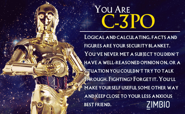 Star Wars MBTI love it! But that puts my personality with C3PO and Mace  Windu. ;:/