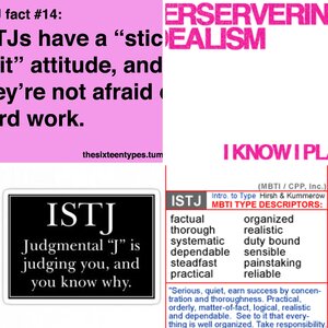 ISTJ Types