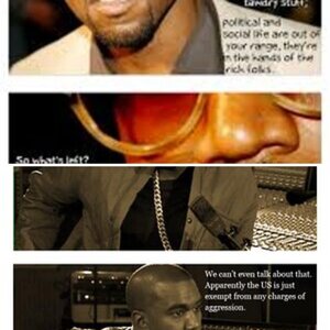 Words of Noam, pictures of Kayne