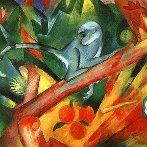 franz marc monkey