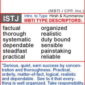 ISTJ