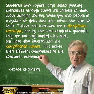 chomsky on student loans