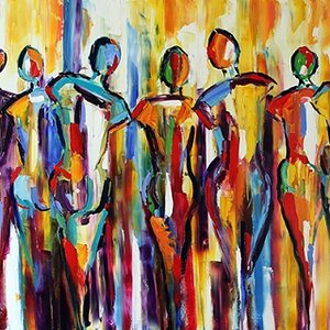 abstract art pictures of people the palette knife people living tight really abs abstract art ab