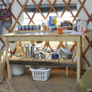 yurt kitchen