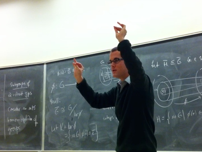 A few pictures from one of my lecture sessions for a class on basic set theory.