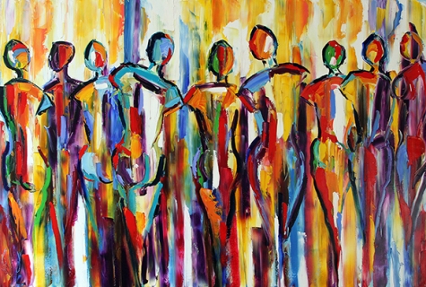 abstract art pictures of people the palette knife people living tight really abs abstract art ab