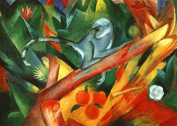 franz marc monkey