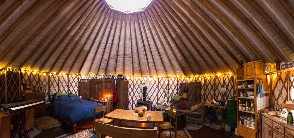 yurt interior